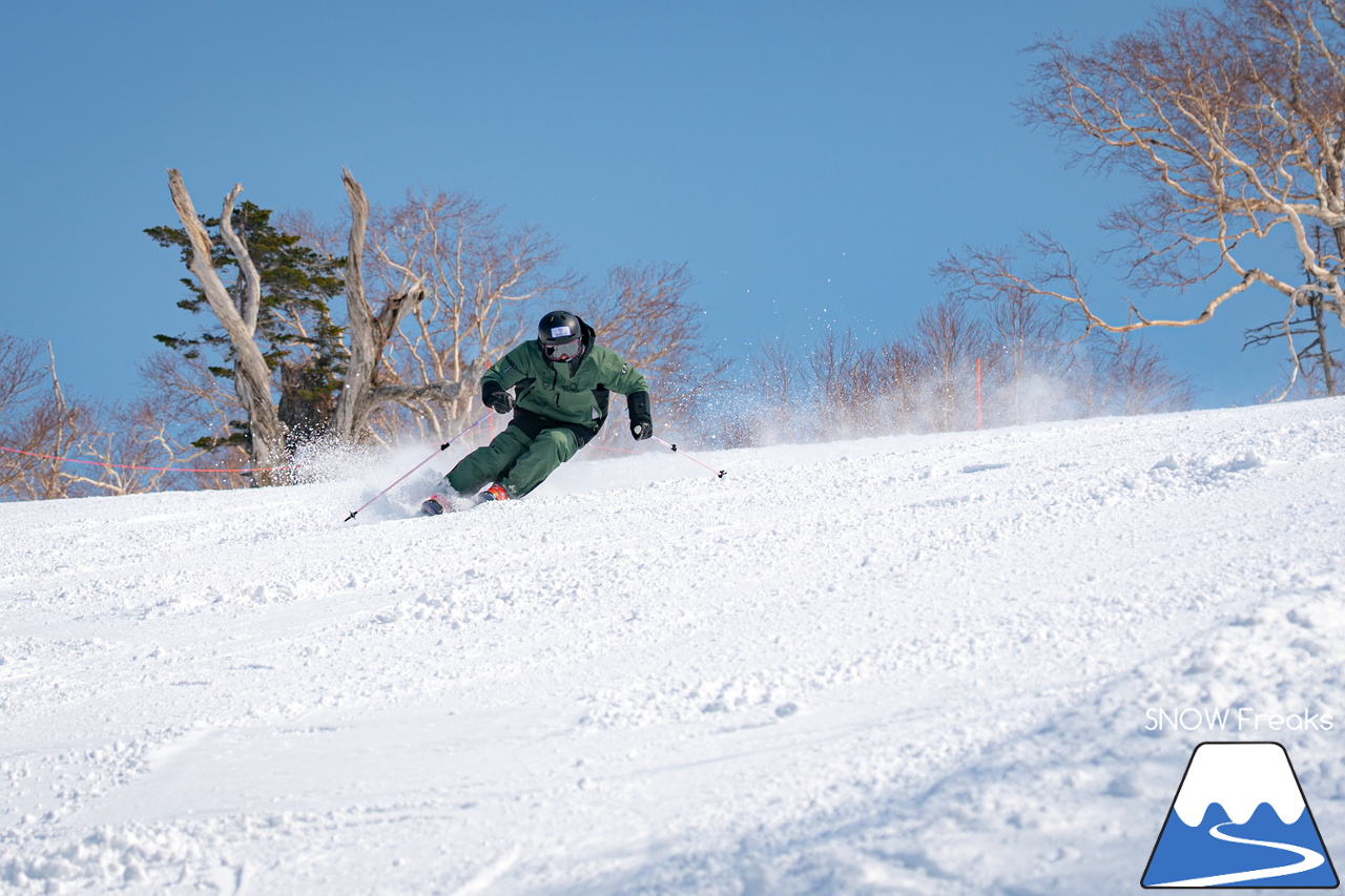 キロロリゾート｜[okaphoto]ことフォトグラファー・岡崎宜紀さんの撮影に密着。被写体となるのは...全日本スキー技術選ファイナリスト『原田侑駿 - Yuma Harada』(^^)/